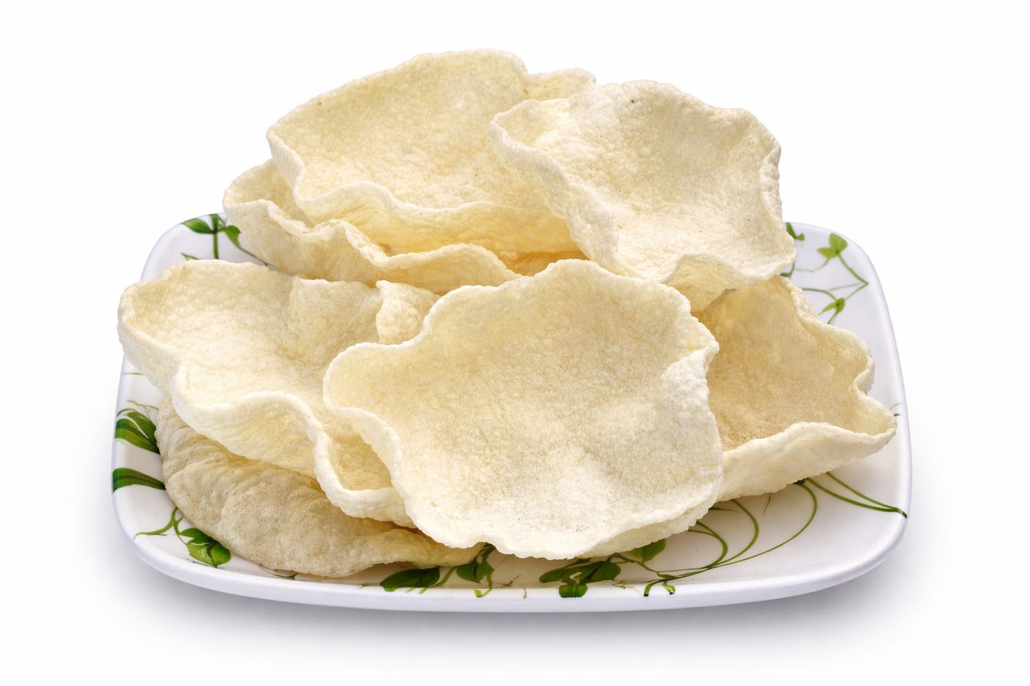 Rice Papad Rice Flour Papad Homemade Chawal Tandul Papad