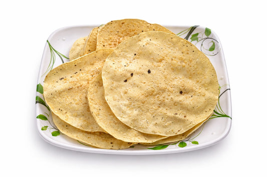 Moong Urad Papad Unfried Papad Homemade Papad