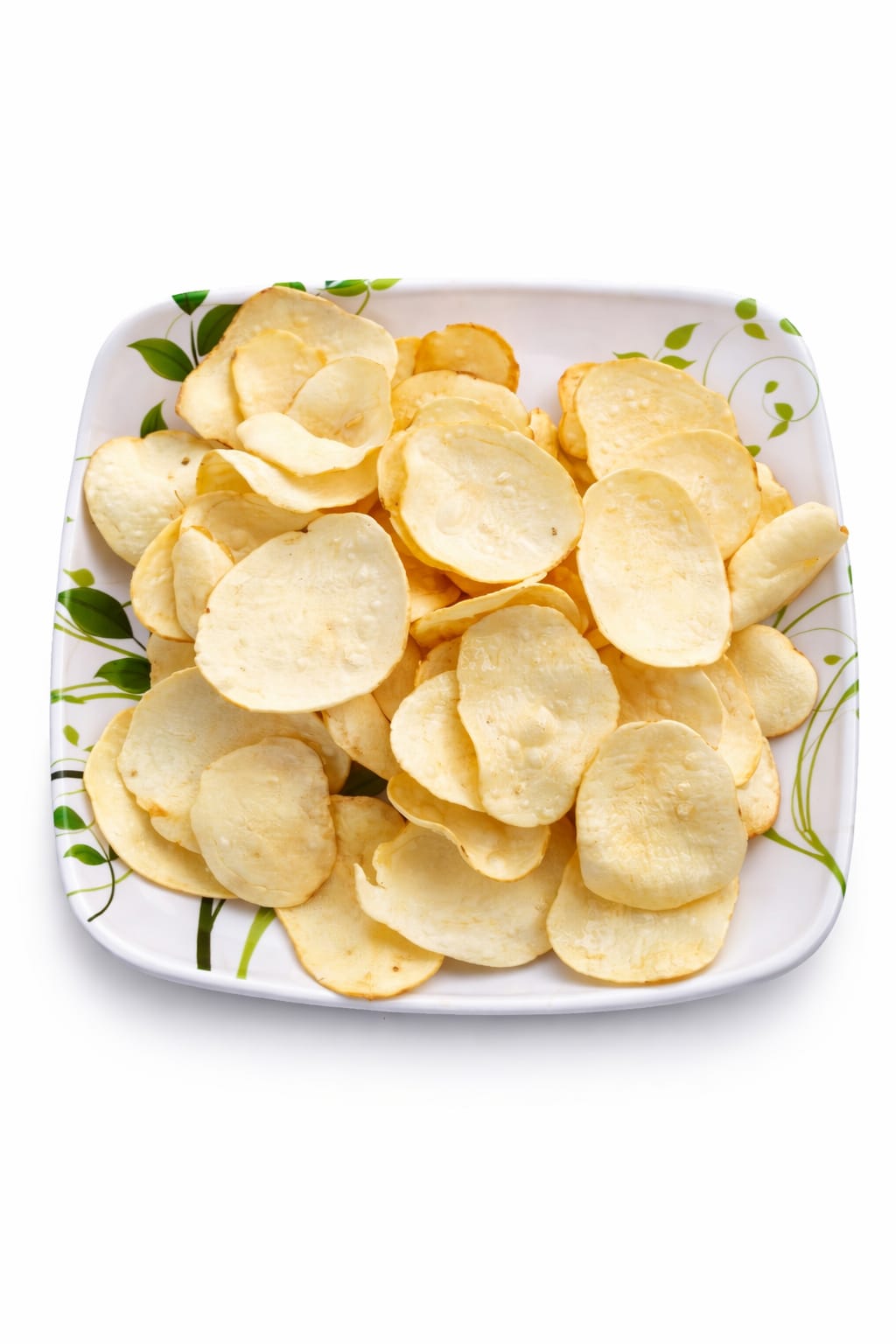 Potato Chips Aaloo Chips Unfried Ready For Fry